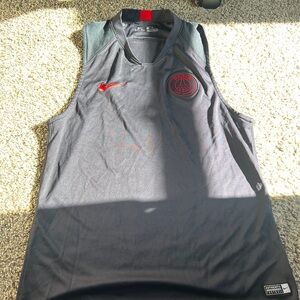 Nike Dri-FIT Black and Red Jersey